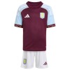 Officiële Voetbalshirt + Korte Broek Aston Villa Thuis 2025-26 - Kids